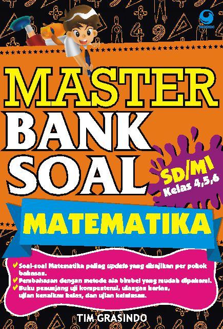 Jual Buku Master Bank  Soal  Matematika SD  Kelas  4  5  6  oleh 