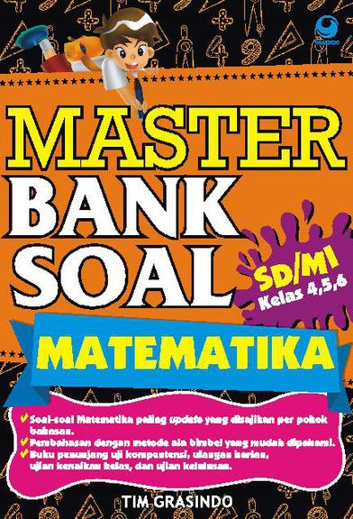 Jual Buku Master Bank Soal Matematika SD Kelas 4,5,6 oleh ...