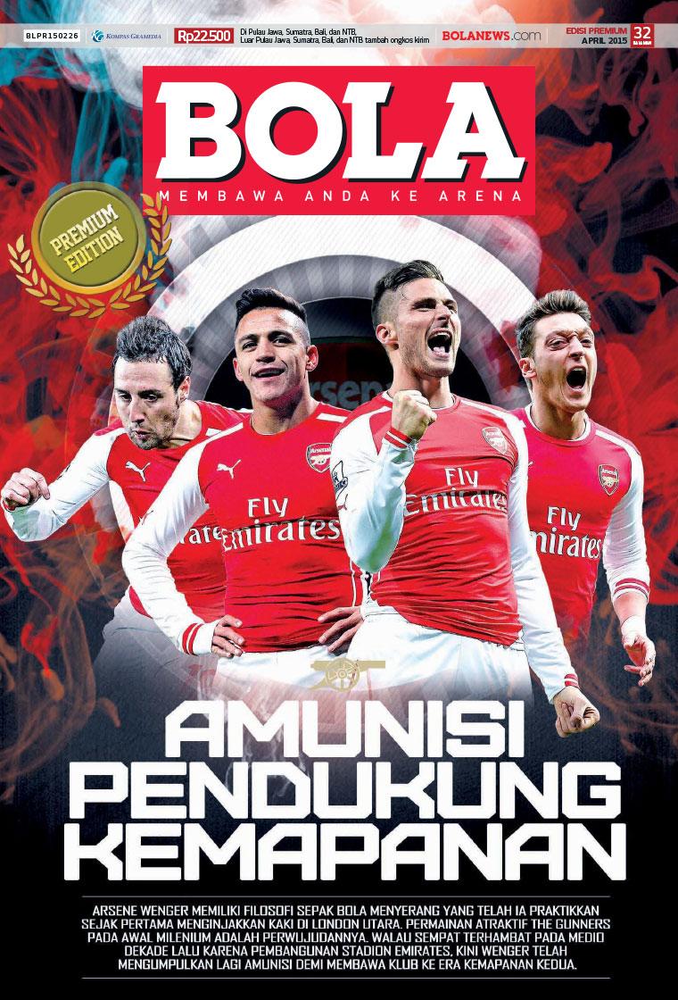 Jual Majalah BOLA Premium Arsenal - Gramedia Digital Indonesia