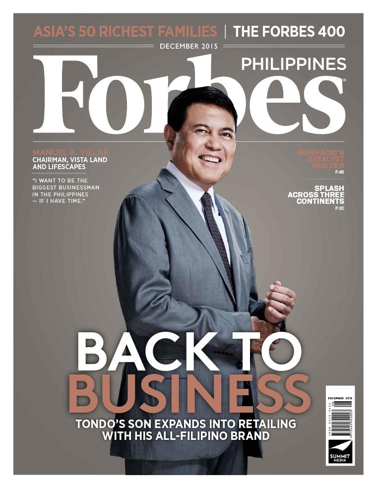 Forbes Philippines Magazine December 2015 - Gramedia Digital