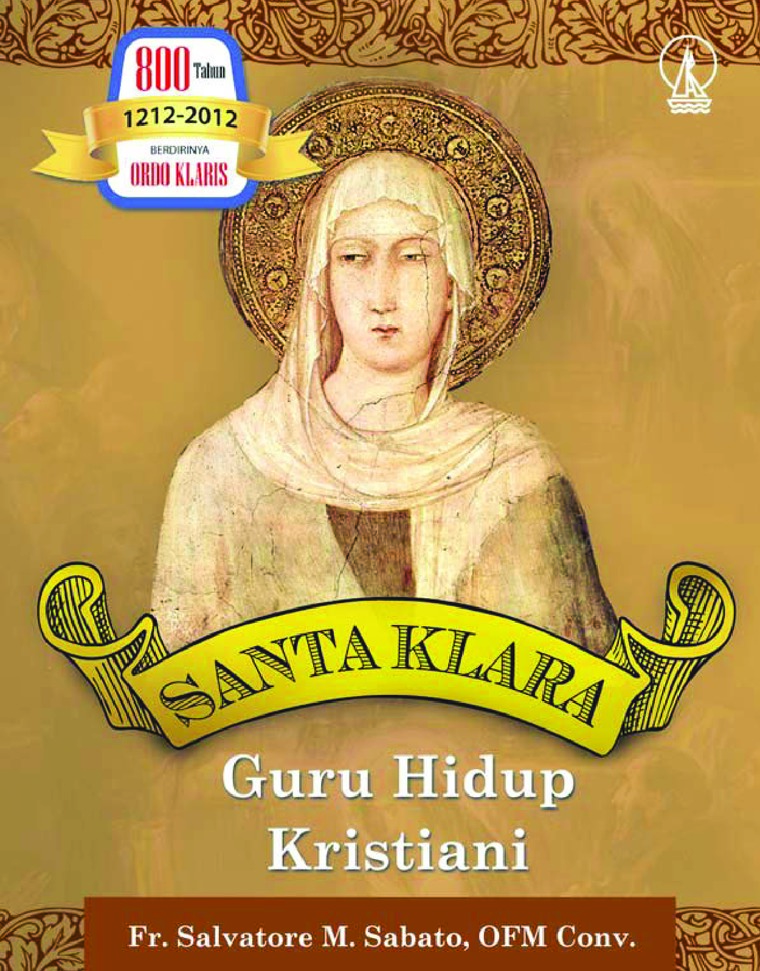 Image result for santa klara guru hidup kristiani