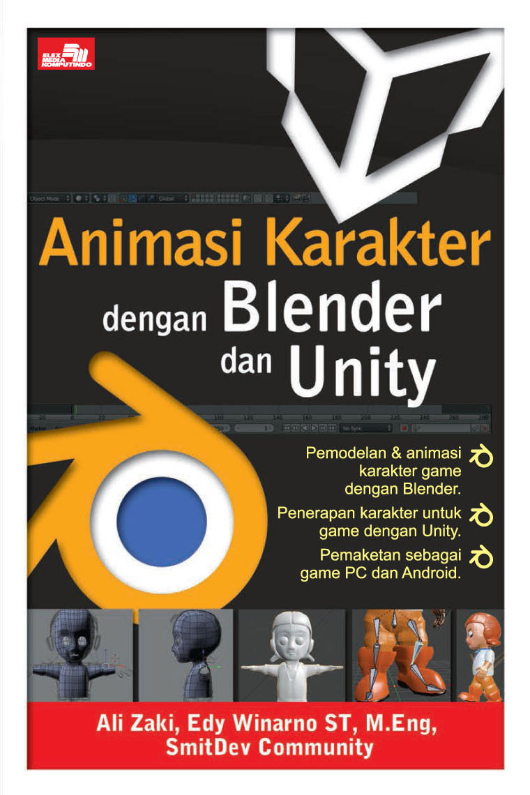 Jual Buku  Animasi  Karakter Dengan Blender  Dan Unity oleh 