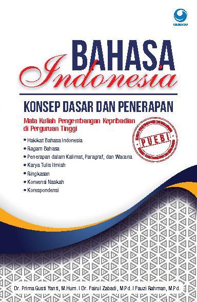 Jual Buku  Bahasa  Indonesia  Konsep Dan Penerapan oleh Dr 