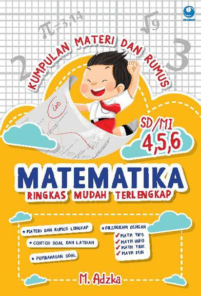 Jual Buku Kumpulan Materi Dan Rumus Matematika SD/MI Kelas 