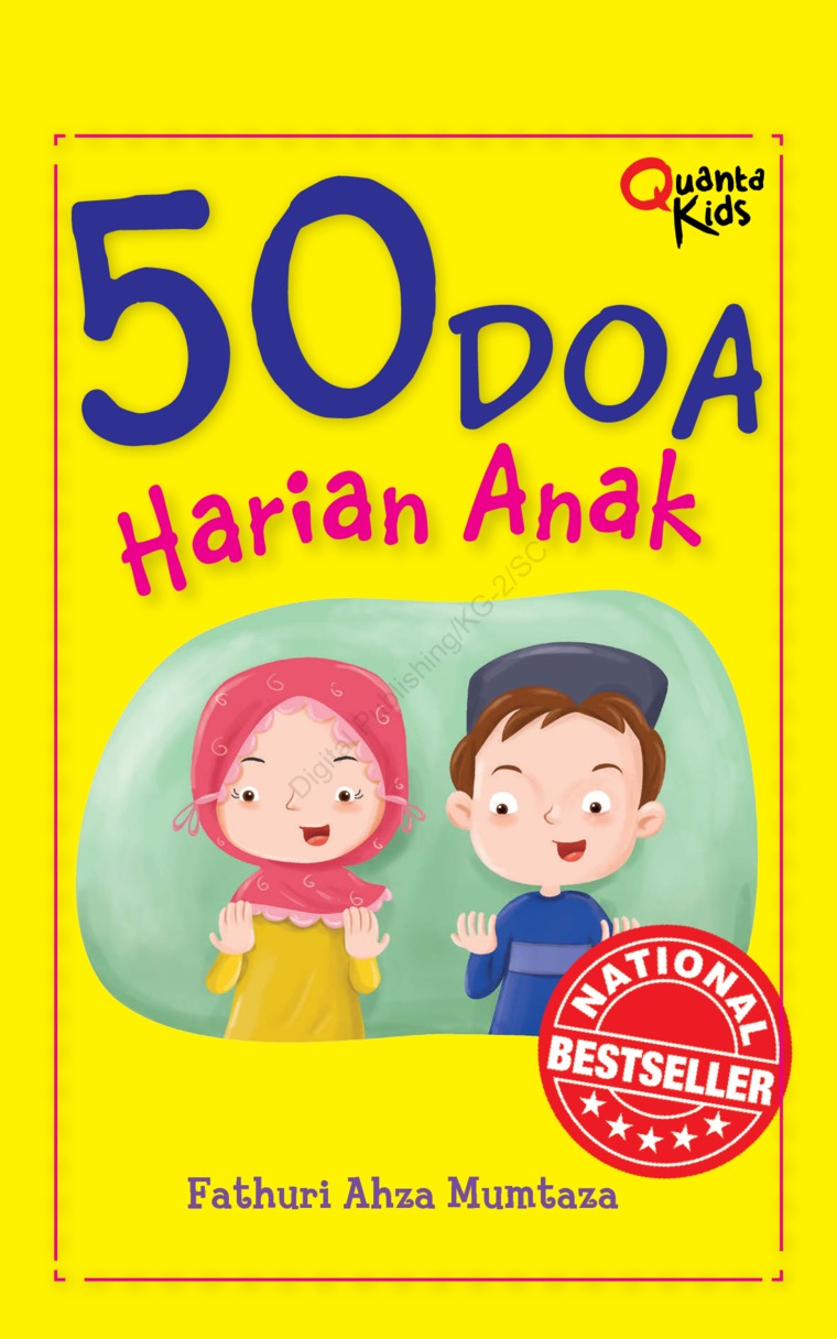 Jual Buku 50 Doa Harian Anak Muslim Oleh Fathuri Ahza Mumtaza
