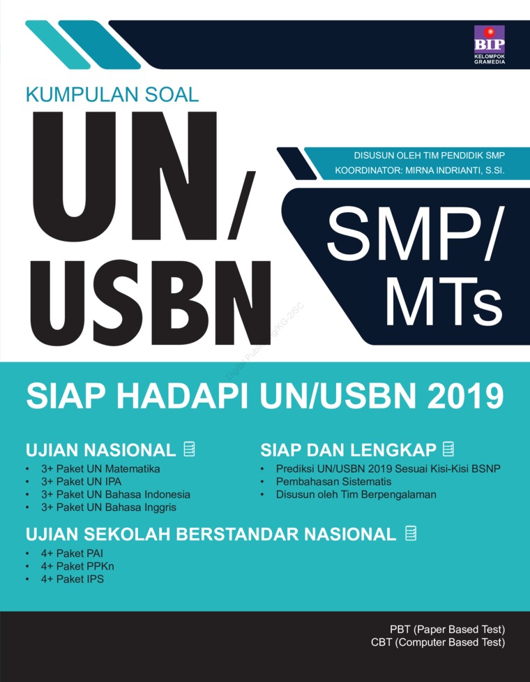 Soal Ujian Nasional Smp 2019 Helmi Kediris