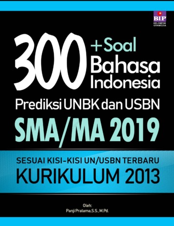 Jual Buku 300 Soal Bahasa Indonesia Prediksi UNBK Dan 