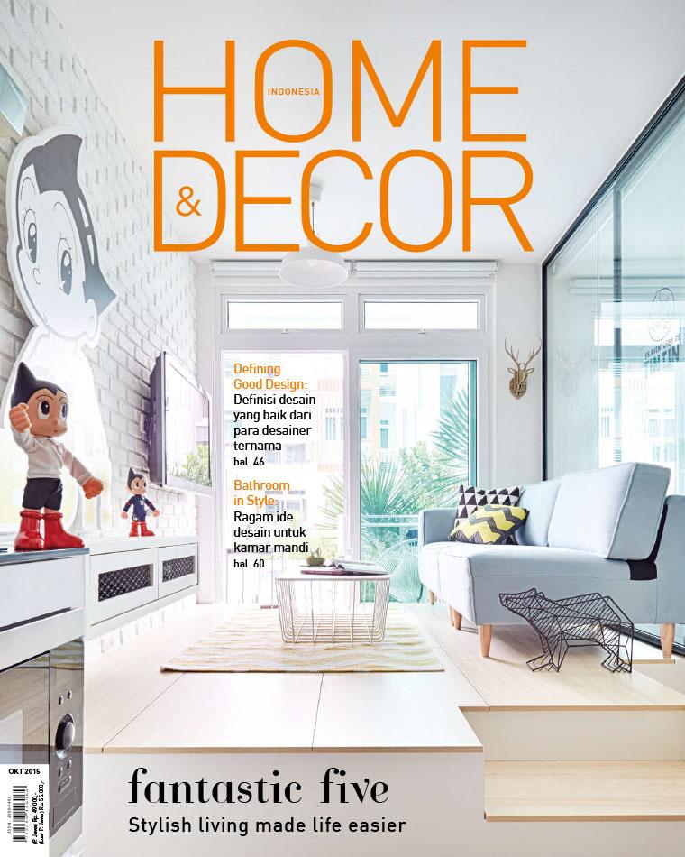 Jual Majalah HOME DECOR Indonesia  Oktober 2019 