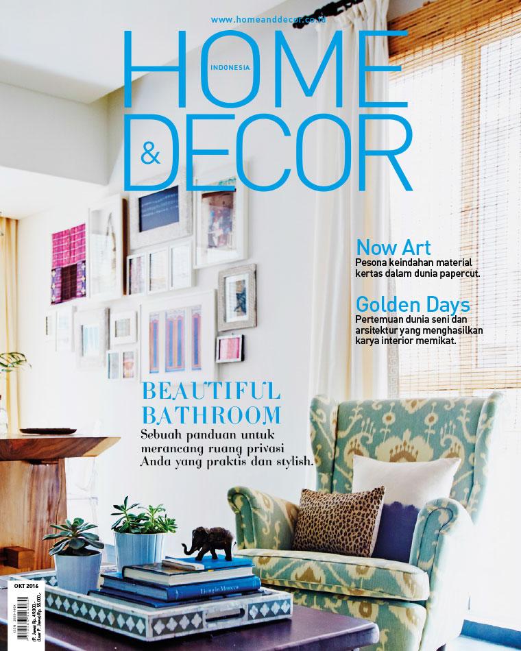  HOME DECOR Indonesia  Magazine October 2019 Gramedia 