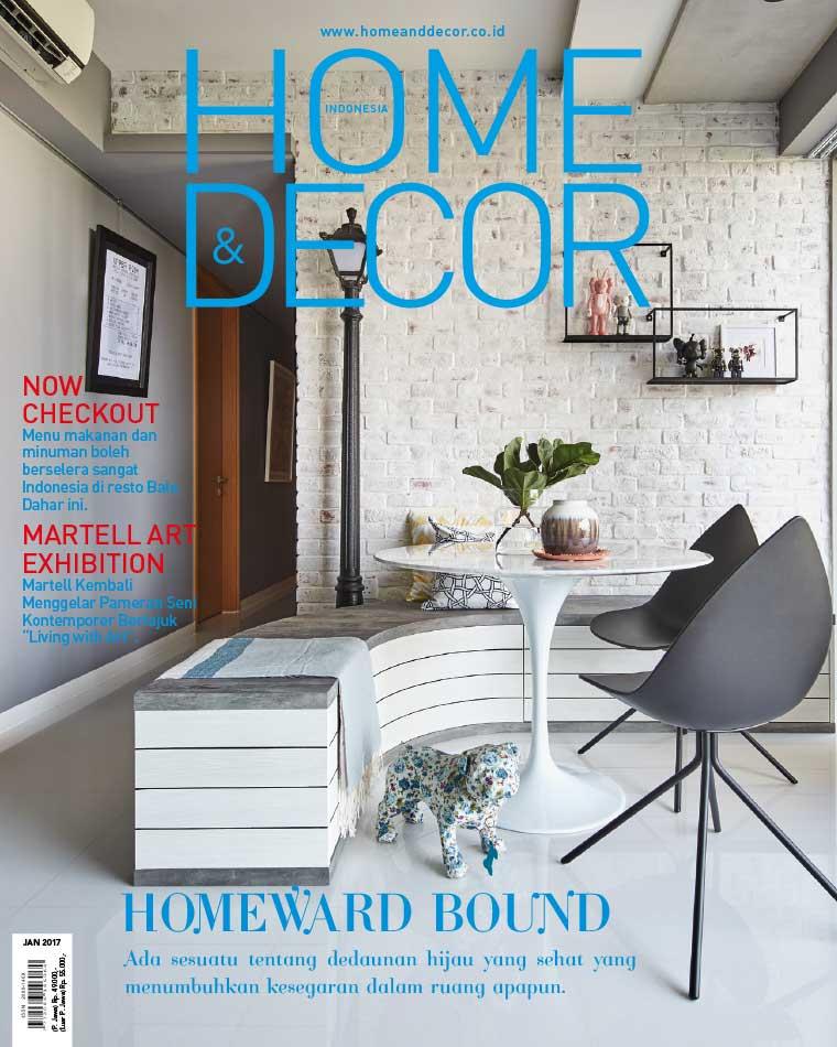  HOME DECOR Indonesia  Magazine January 2019 Gramedia 