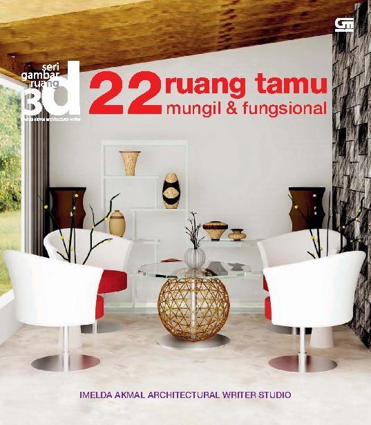 Jual Buku Seri Gambar Ruang 3D 22 Ruang Tamu Mungil 